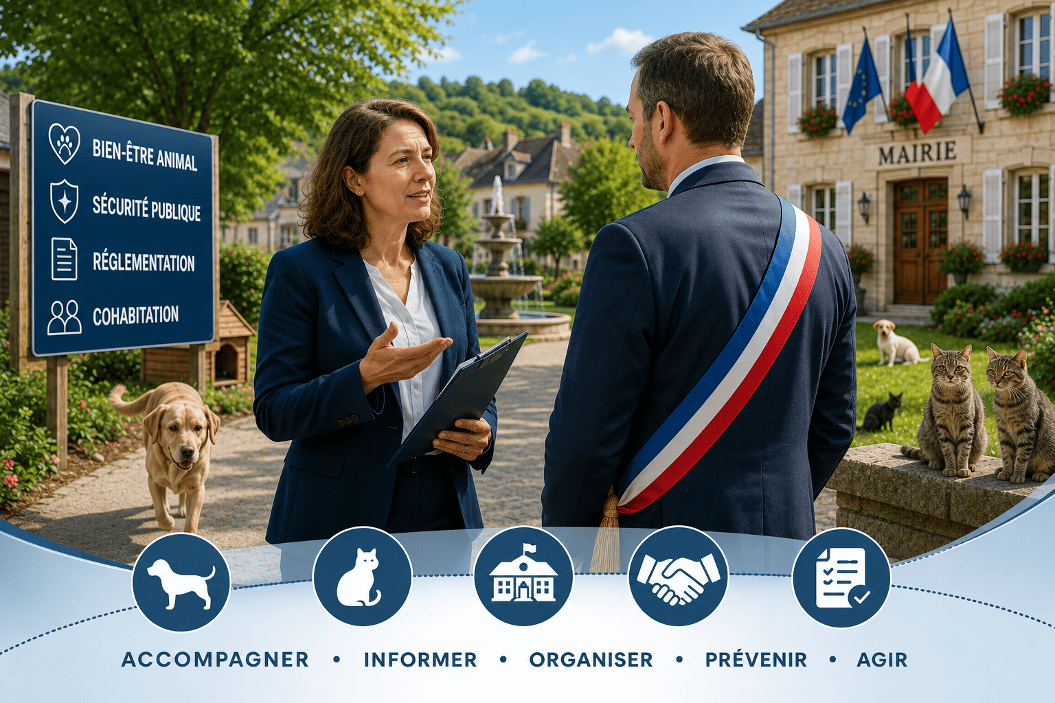 mairie et animaux